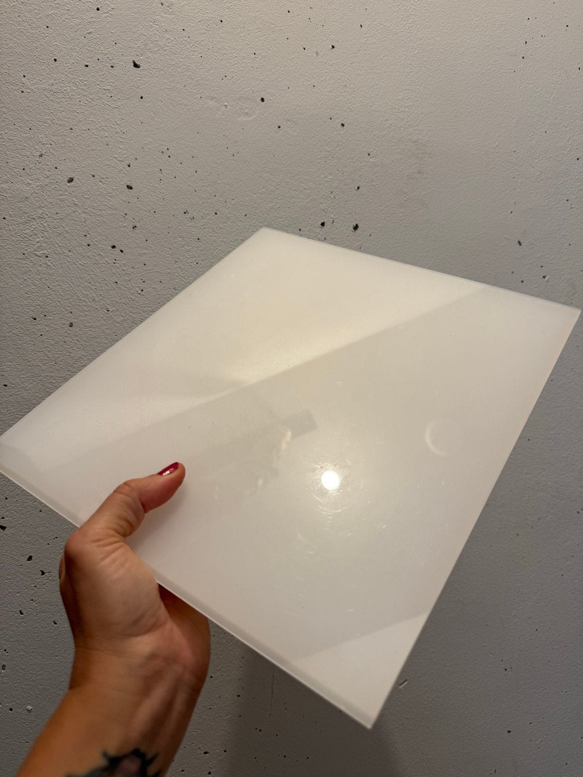 5 kleine plexiglas platen - Restant, Ophalen of Verzenden, Gebruikt, Overige materialen, Minder dan 20 mm