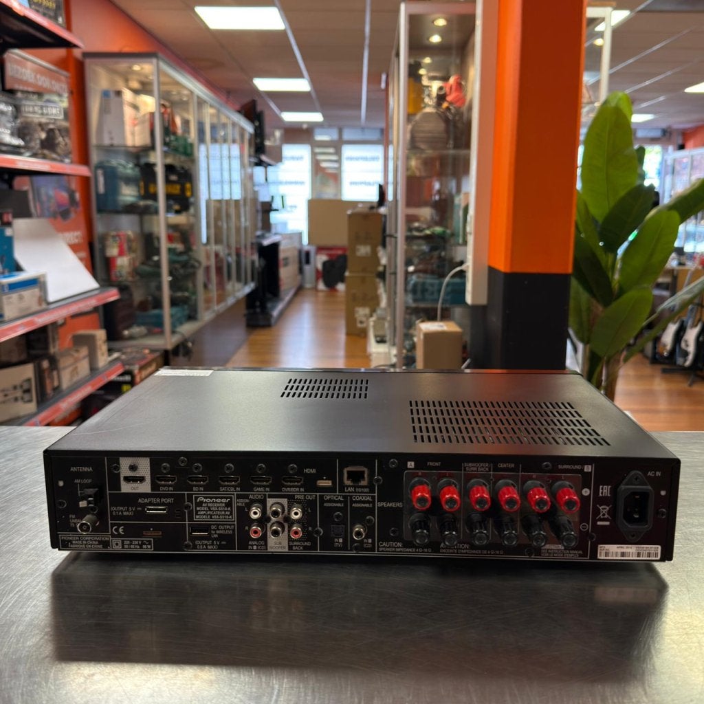 Pioneer VSX-S510 4K HDMI 6.2 Slimline Receiver, Pioneer, Gebruikt, Support@pioneer.com, 28-8, Honkomagome 2-chome, Bunkyo-ku
Tokyo 113-0021
Japan