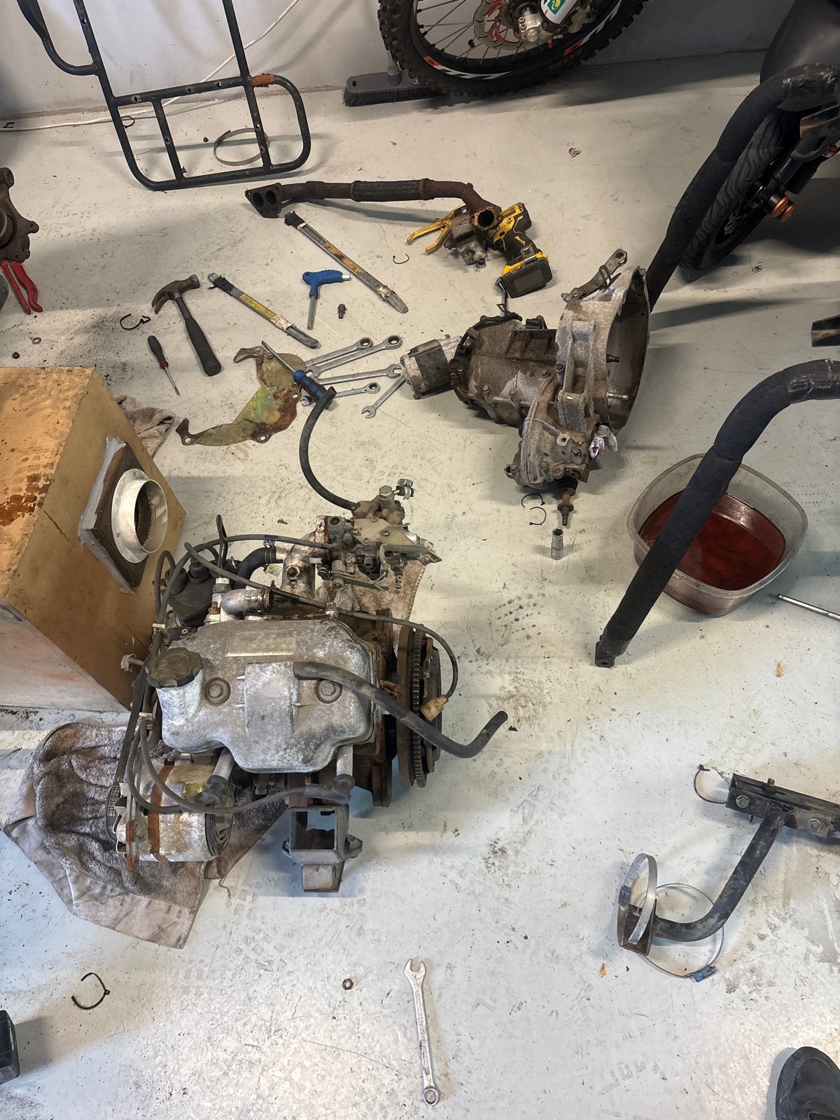 Kinroad 650 cc 2 cilinder motorblok buggy, Motoren, Ophalen of Verzenden, Gebruikt