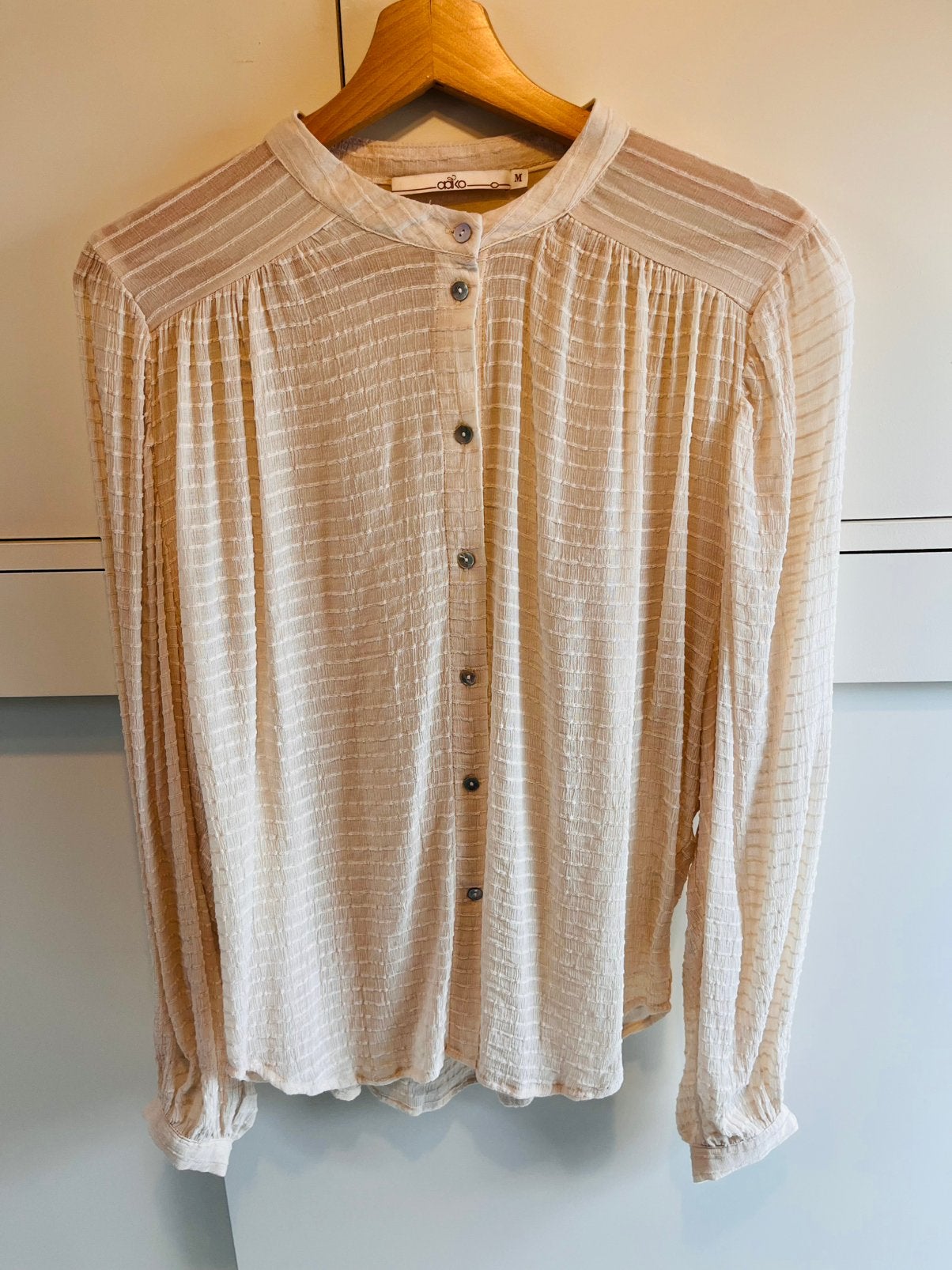 Blouse van Aaiko, maat M, Ophalen of Verzenden, Zo goed als nieuw, Maat 38/40 (M), Wit
