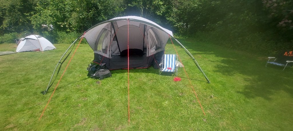 bardani airwolf 300 opblaasbare tent zgan, Ophalen of Verzenden, Zo goed als nieuw, Tot en met 4