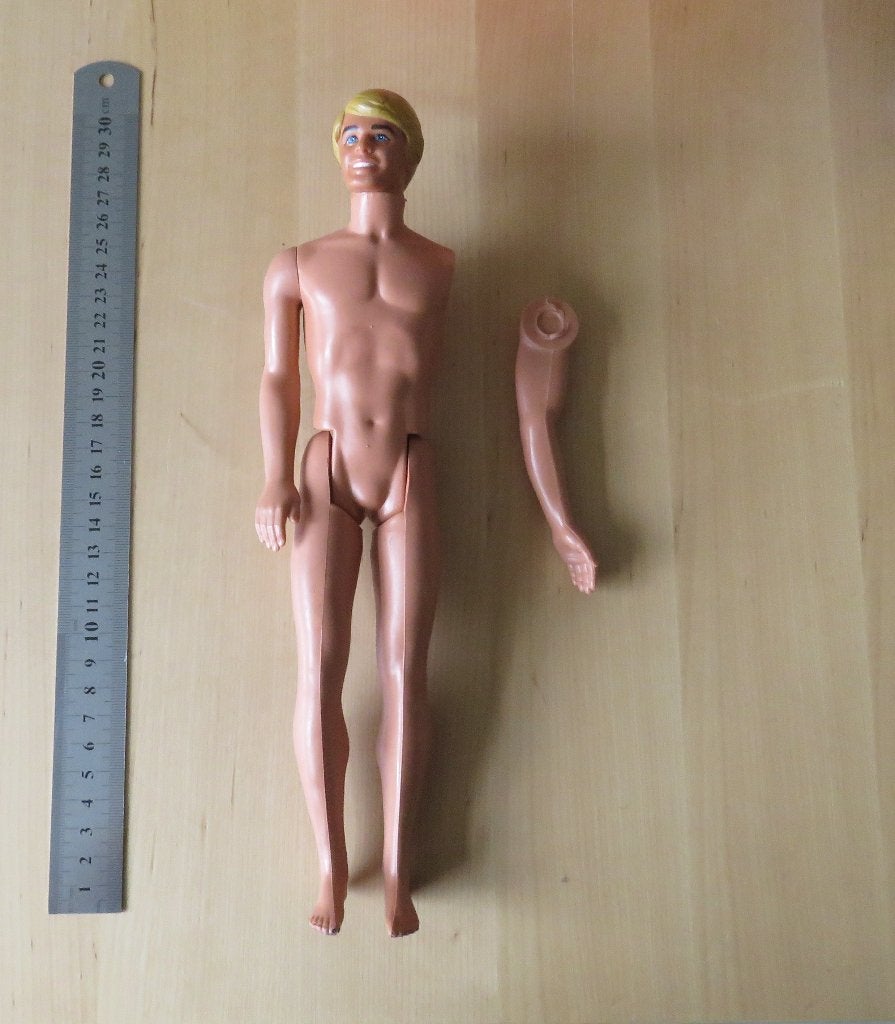 Mattel Barbie Pop Ken 1968, Verzamelen, Poppen, Ophalen, Gebruikt, Pop