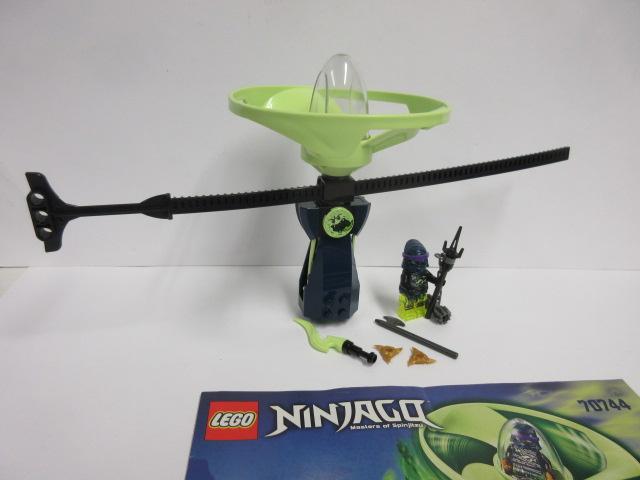 70744 Ninjago, Airjitzu Wrayth Flyer met bouwtekening, Lego, Ophalen of Verzenden, Complete set, Compleet