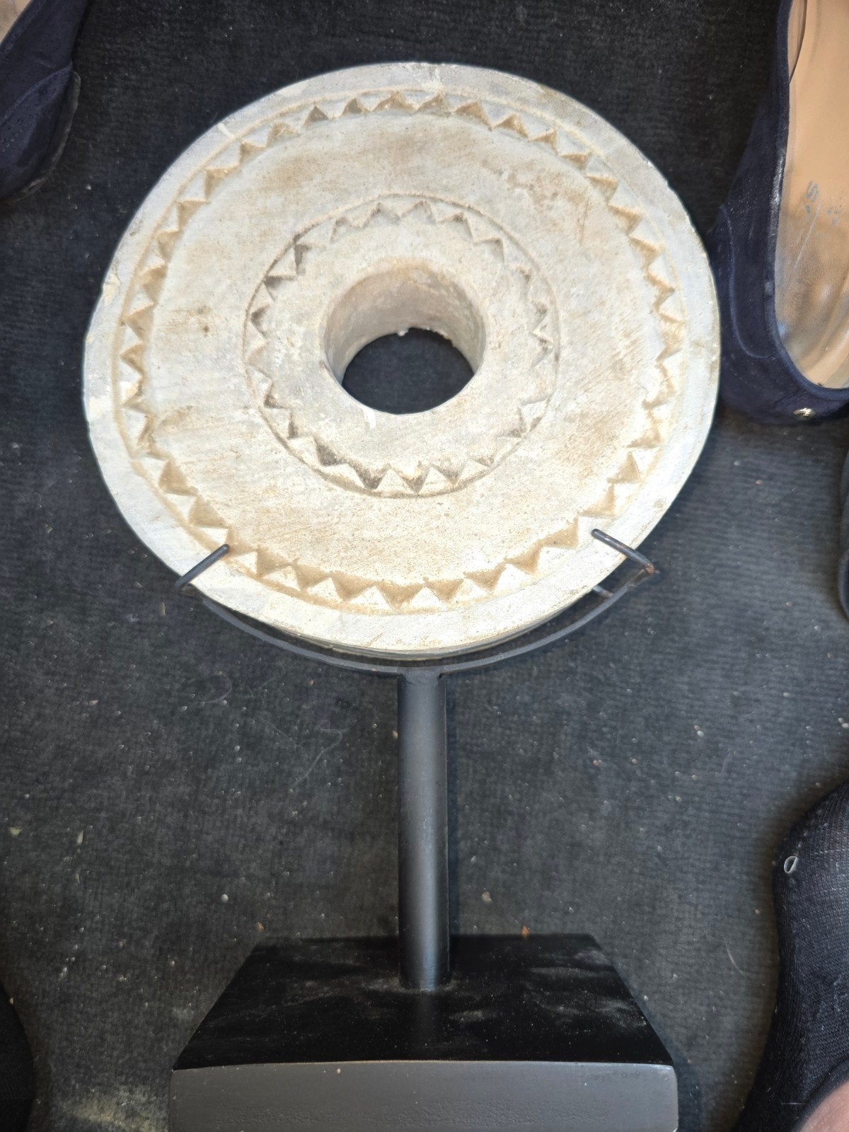 Decoratief zandwiel op statief, Ophalen of Verzenden