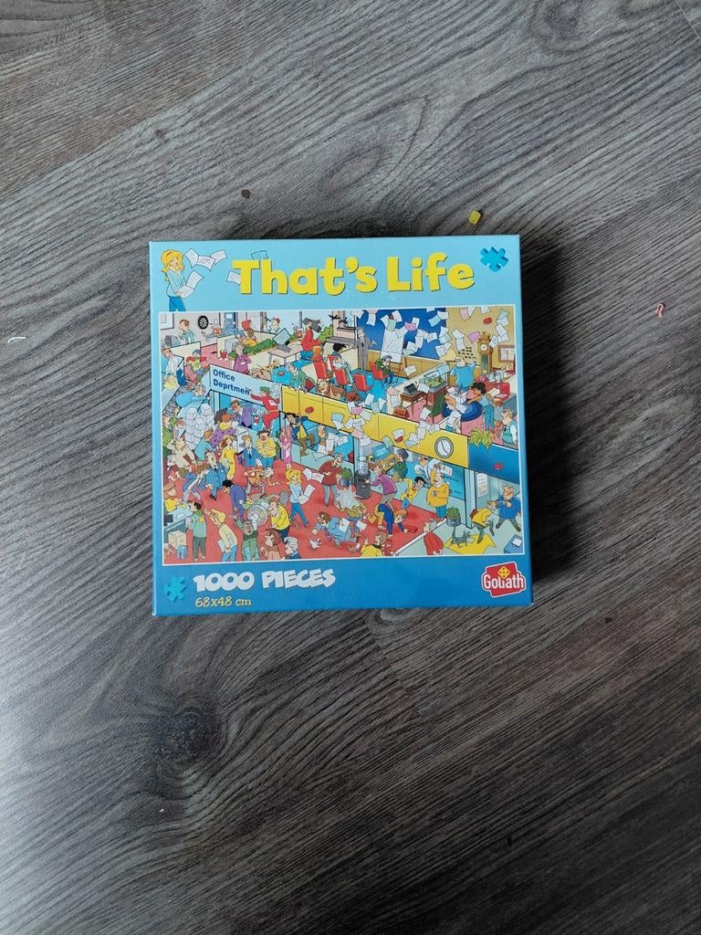 That's Life puzzel 1000 stukjes, Ophalen