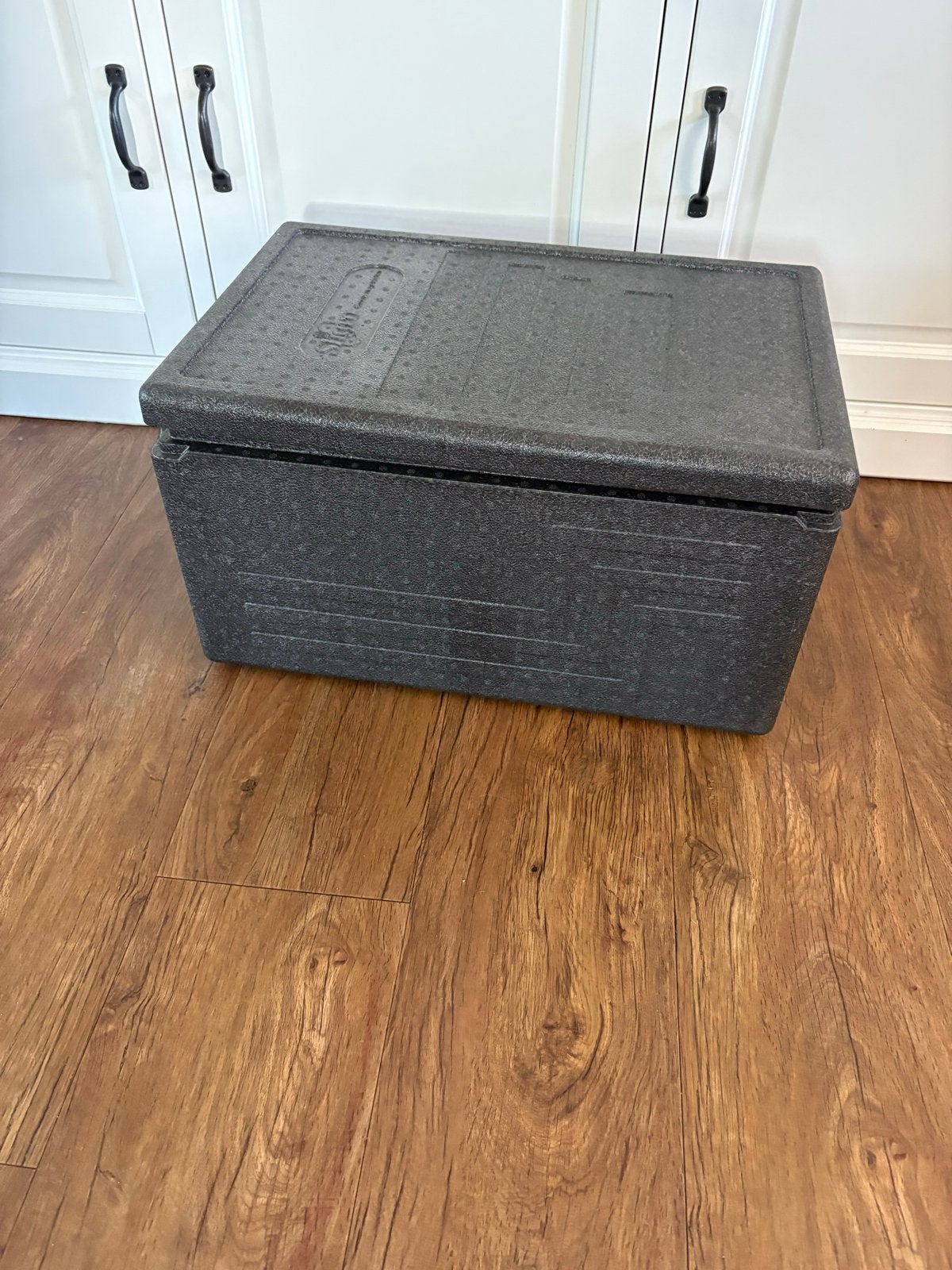 Grote piepschuim koelbox - 59x39x32 cm ZGAN, Ophalen, Gebruikt, Koelbox, Koelelement
