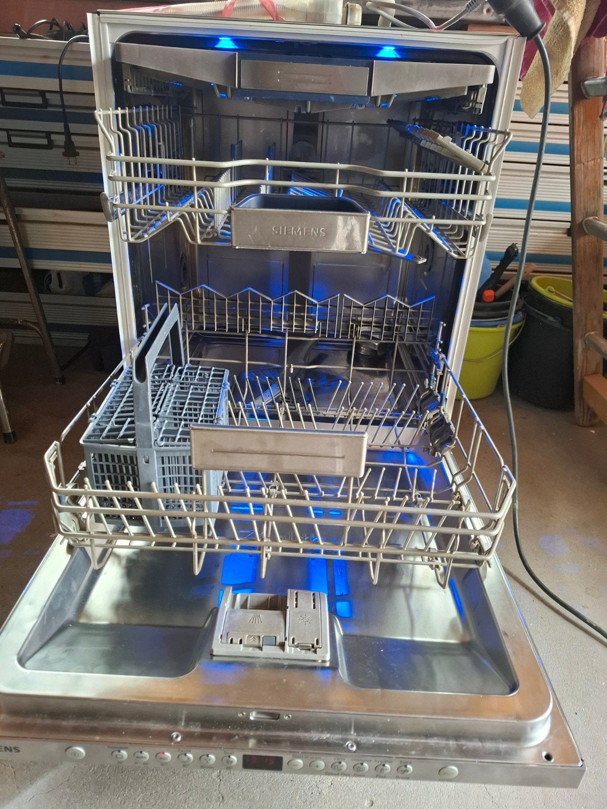 Siemens inbouw zeolith vaatwasser, Witgoed en Apparatuur, Vaatwasmachines, Ophalen, Gebruikt, Minder dan 85 cm, Energieklasse A of zuiniger