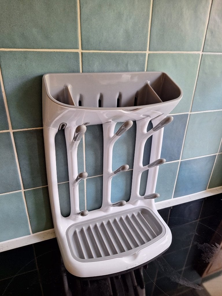Droogrek flessen compact, Ophalen, Zo goed als nieuw, Flessendroger, Overige merken