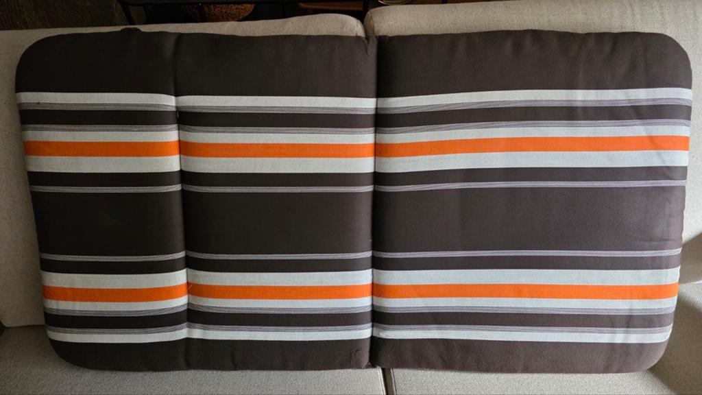 4 vintage tuinkussens/retro zitkussens, Ophalen, Huis en Inrichting
