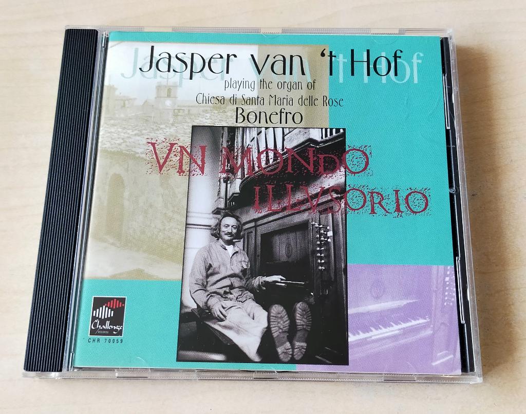 Jasper van 't Hof Bonefro CD 1998 Orgel, Ophalen of Verzenden, Zo goed als nieuw, Jazz