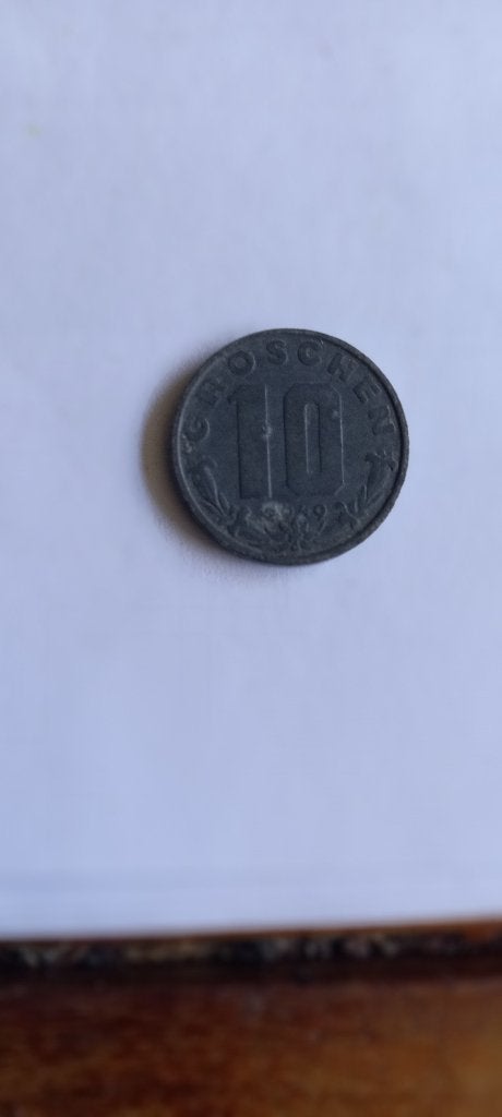 Oostenrijk munt 1949, zink, Ophalen of Verzenden, Oostenrijk, Losse munt