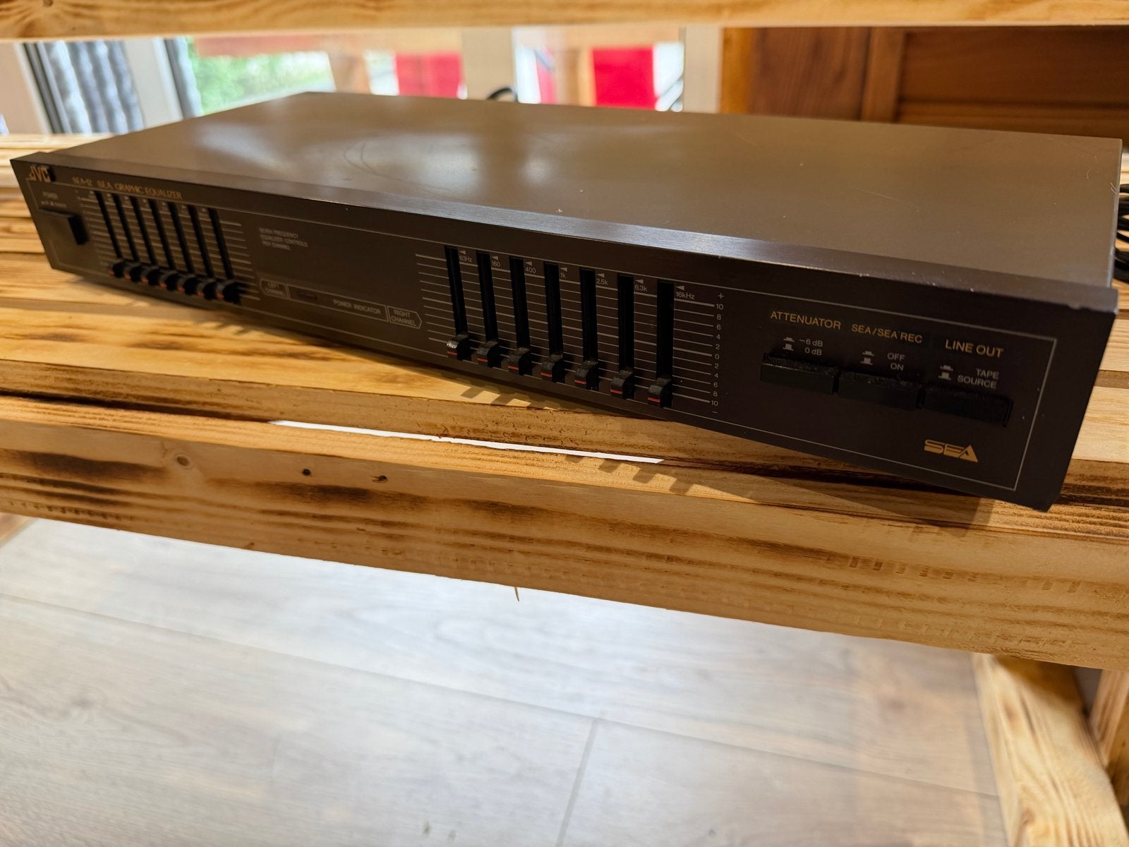 JVC SEA-12 Grafische Equalizer - Vintage Audio, JVC, Ophalen of Verzenden, Minder dan 60 watt, Gebruikt