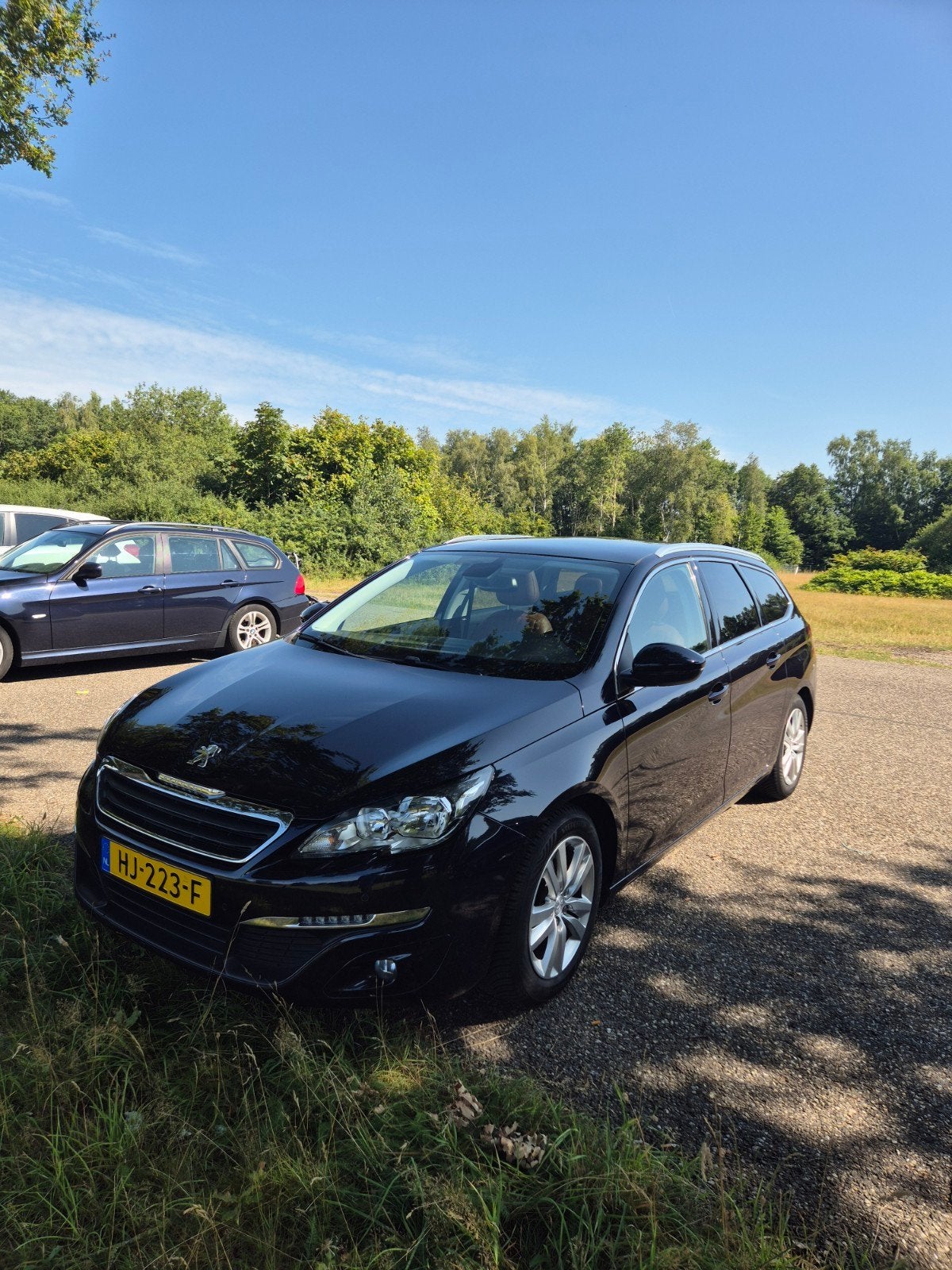 Peugeot 308 1.2 SW 2015 met PANORAMADAK, Auto's, Peugeot, Voorwielaandrijving, 1199 cc, 1165 kg, Blauw
