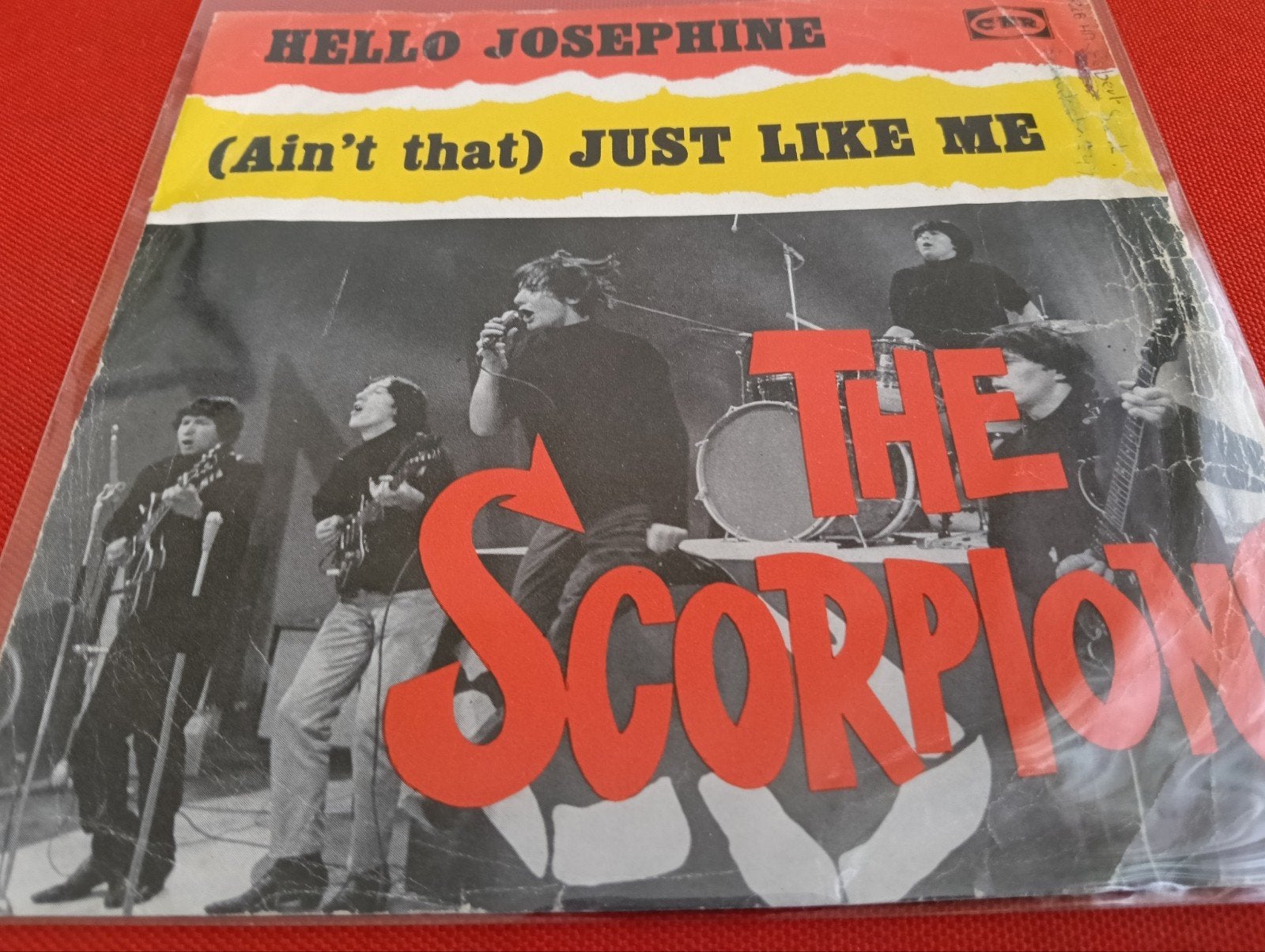 THE SCORPIONS 1964 CNR LABEL MOD BEAT, Cd's en Dvd's, Vinyl Singles, Verzenden, Zo goed als nieuw, Pop