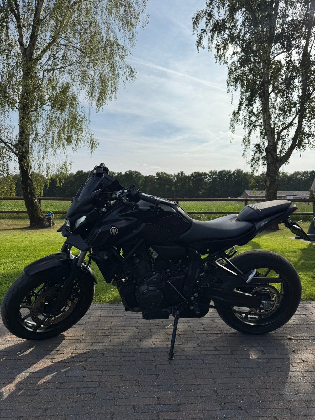 Yamaha MT-07 Black on Black 2024 | €7.250, Motoren, Onderdelen | Yamaha, Ophalen, Gebruikt