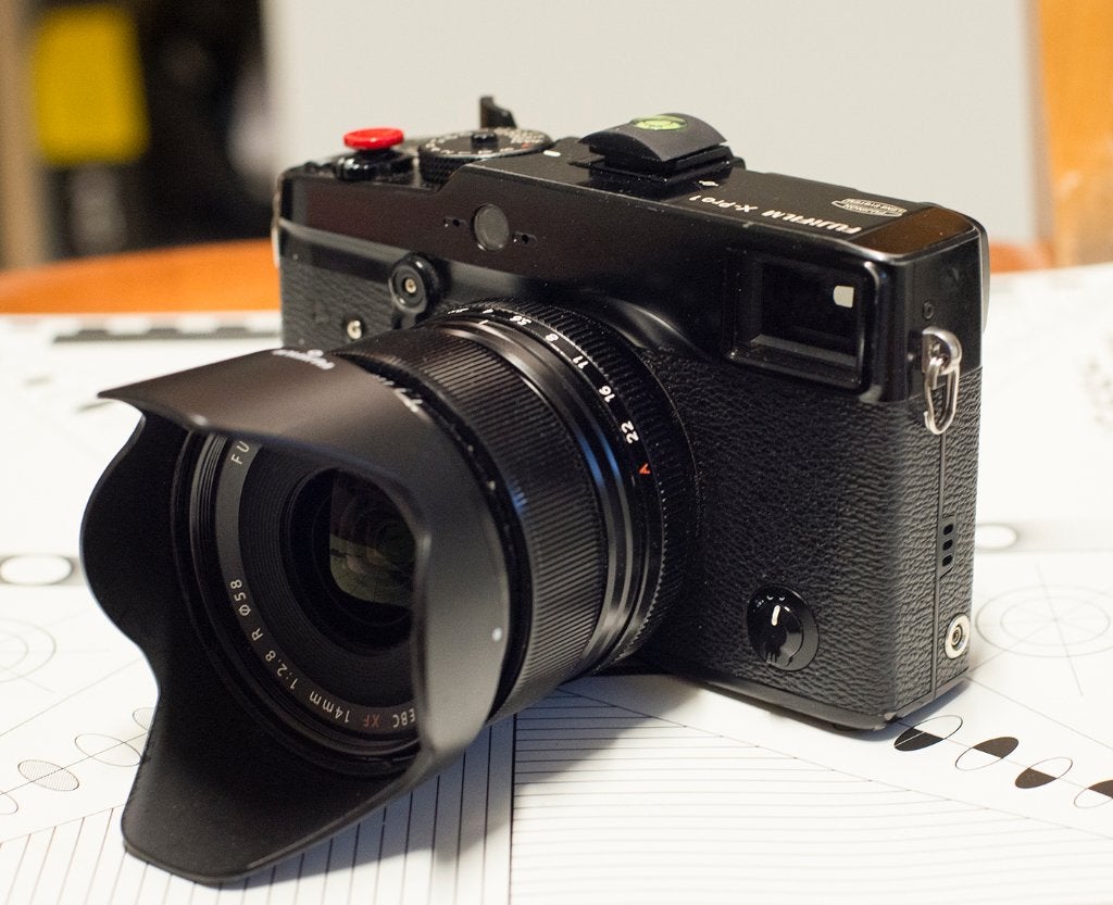 fujifilm Xpro 1 met fuji 14 mm 2,8 plus diversen, Audio, Tv en Foto, Fotocamera's Digitaal, Gebruikt, Ophalen of Verzenden, Fujifilm