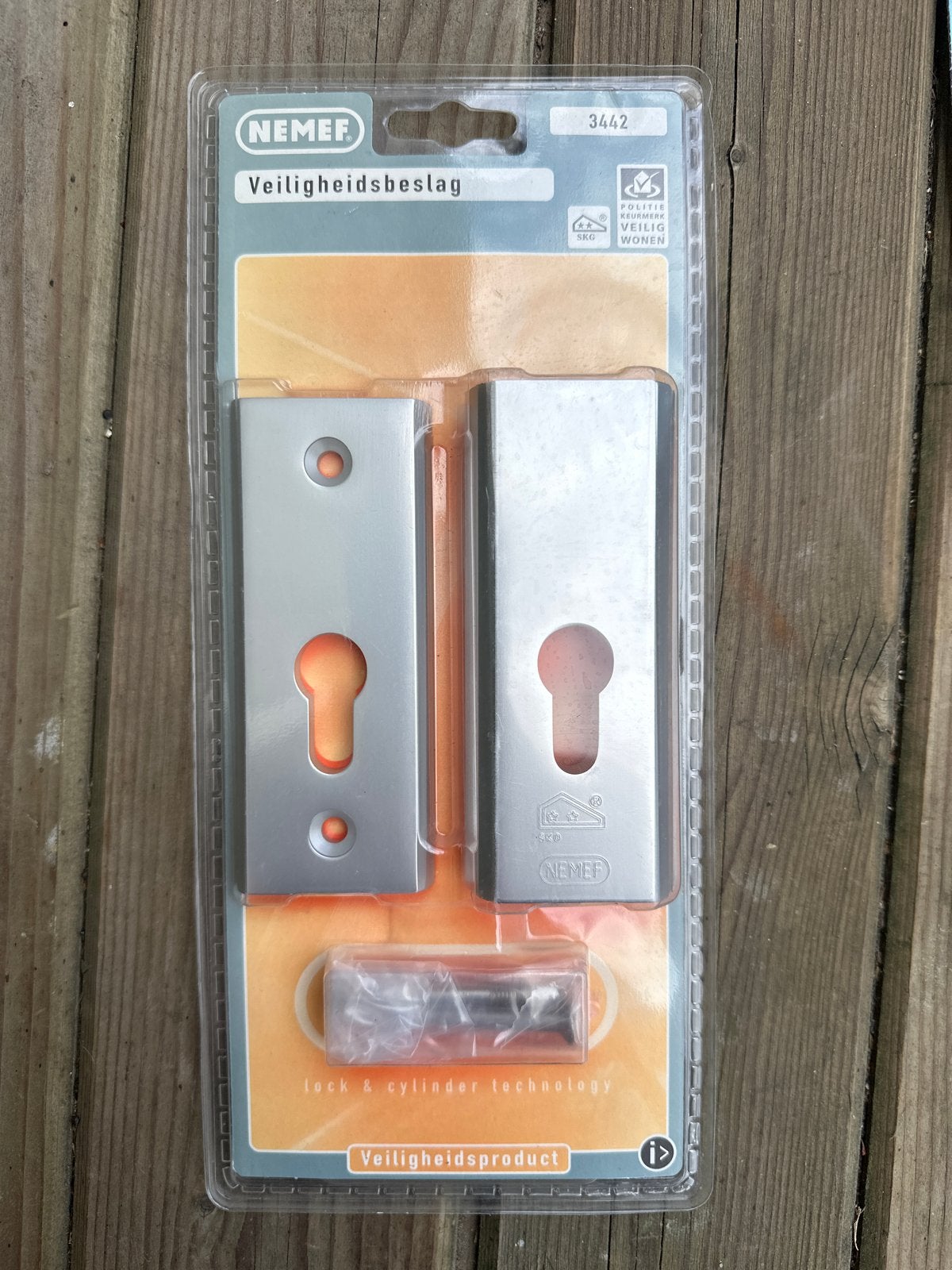 Nemef Veiligheidsbeslag - Massief Aluminium, Ophalen of Verzenden, Nieuw, Overige materialen, Overige typen