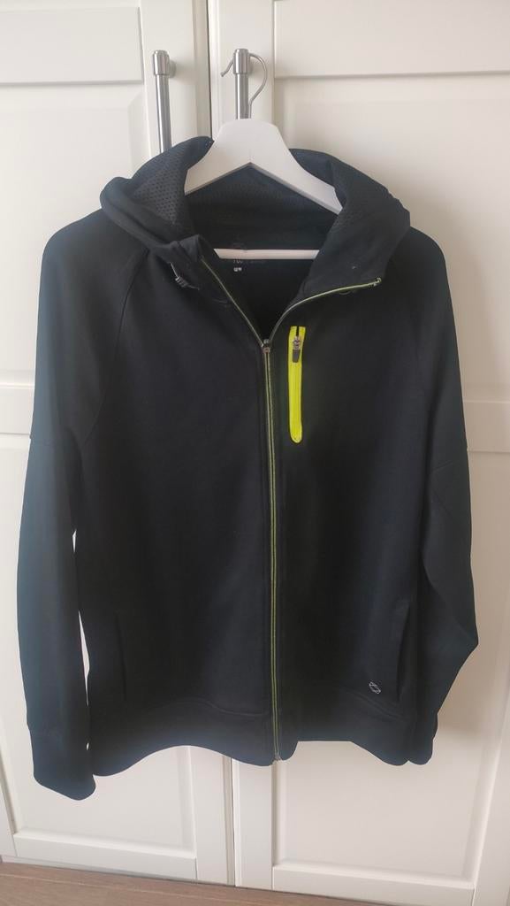 Zwart warm trainingsvest voor heren van WE, maat L, Ophalen of Verzenden, Zo goed als nieuw, Zwart, Algemeen