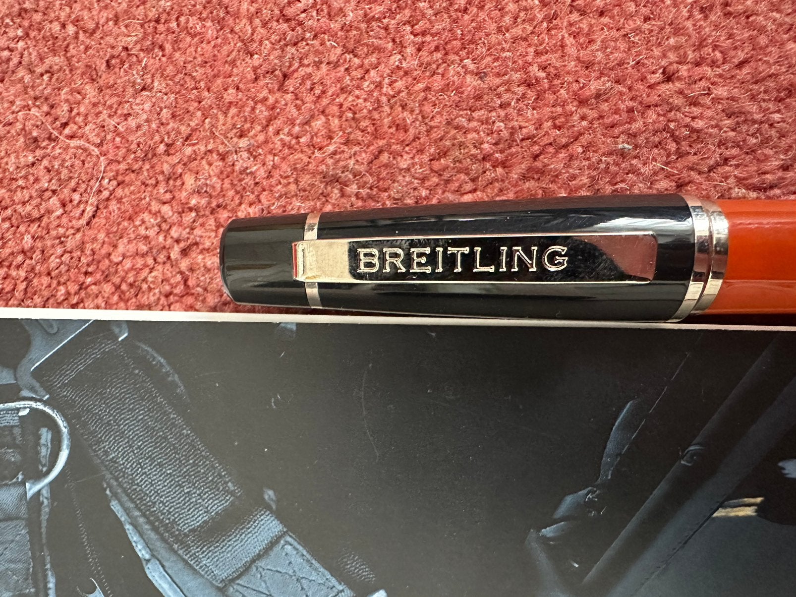 Breitling schrijfset. Breitling reisdoosje., Ophalen of Verzenden, Zo goed als nieuw, Balpen, Overige merken