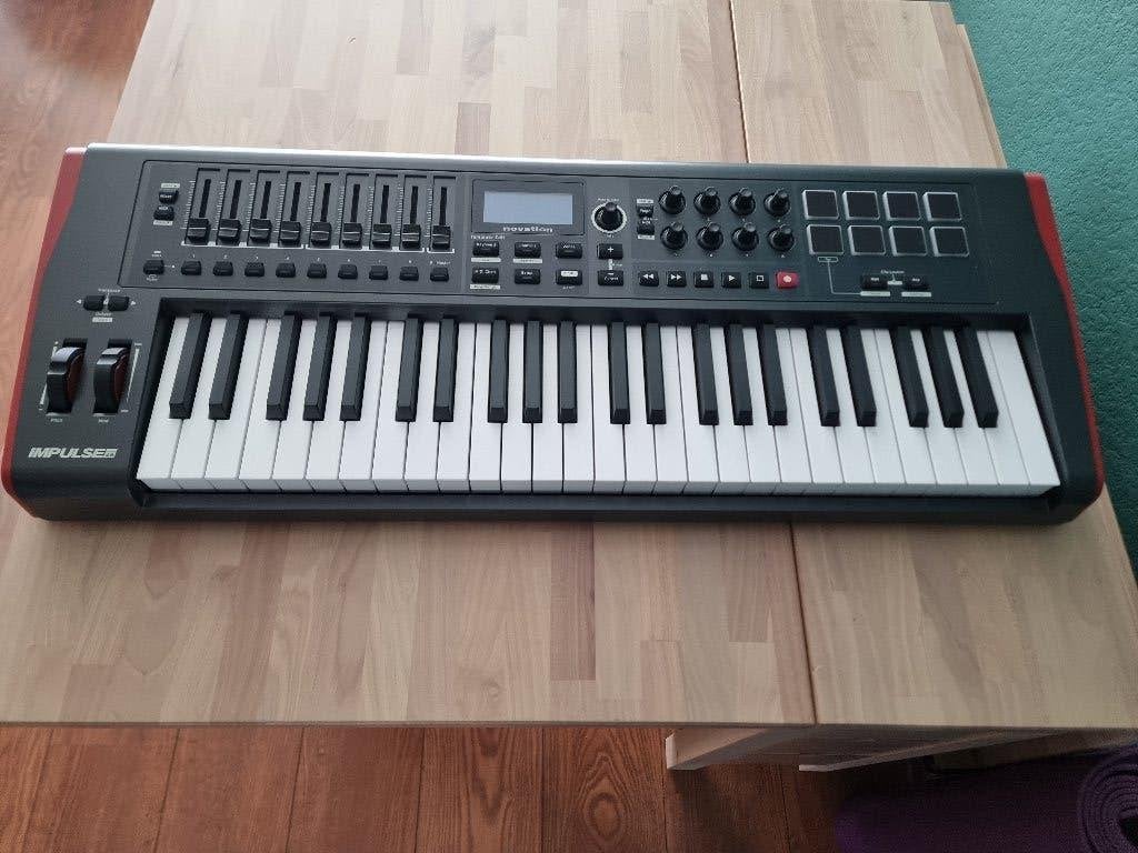 Novation Impulse 49 MIDI keybord controller, Muziek en Instrumenten, Ophalen, Gebruikt, 49 toetsen, Overige merken