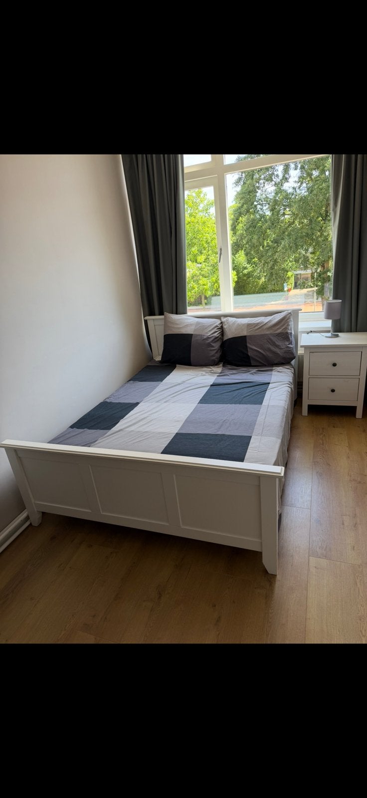 Bed, Huis en Inrichting, Slaapkamer | Complete slaapkamers, Ophalen, Gebruikt, Tweepersoons
