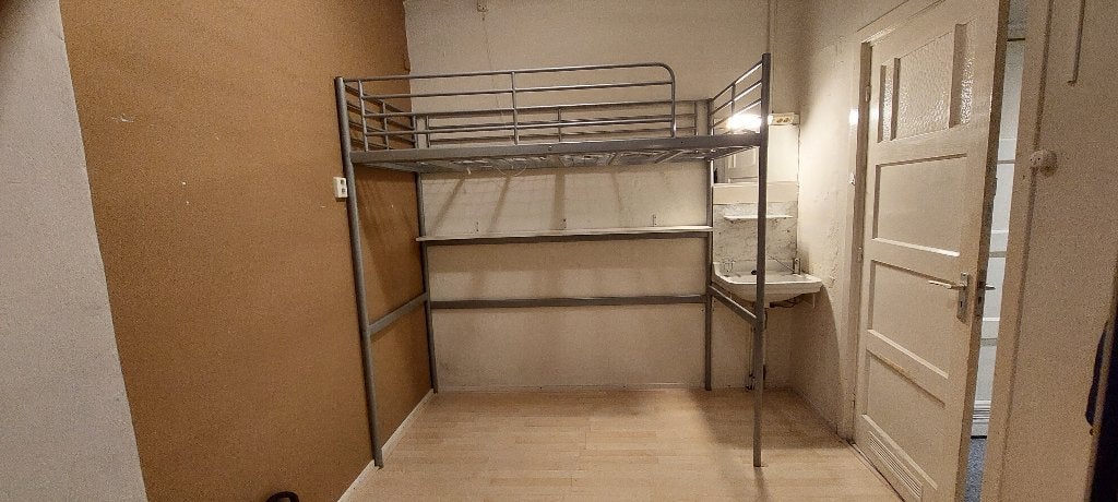 Hoogslaper. 90 x 200, Huis en Inrichting, Slaapkamer | Stapelbedden en Hoogslapers, Ophalen, Gebruikt, Eenpersoons, 160 tot 180 cm