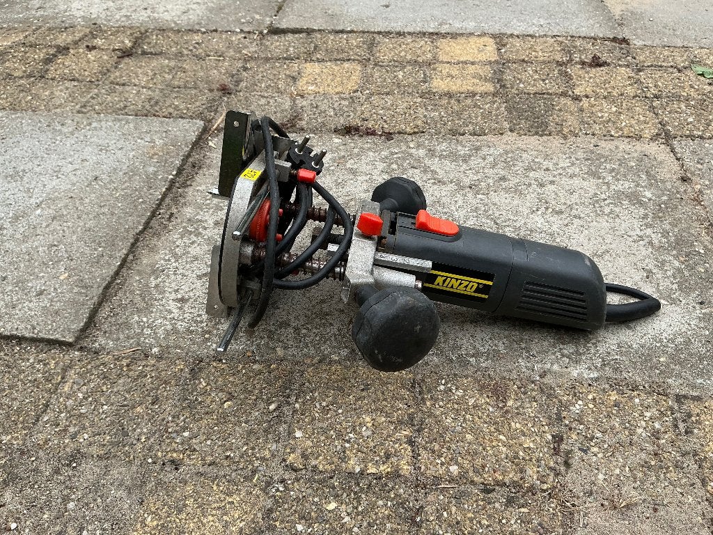Te koop boor standaard Merk Kinzo, Ophalen of Verzenden, Gebruikt, Boor- en Schroefmachine