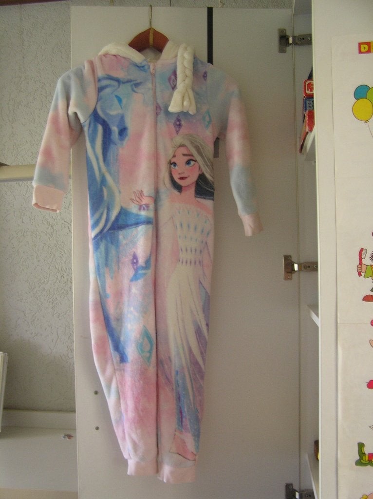 Pyjama  Onesie Unicorn, Ophalen, Nacht- of Onderkleding, Meisje, Zo goed als nieuw