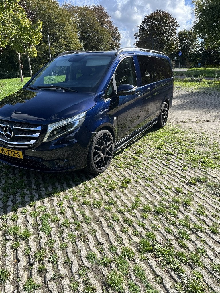 Mercedes-Benz Vito 2.1D 120KW 2015, Auto's, Automaat, Zwart, 4 cilinders, Blauw