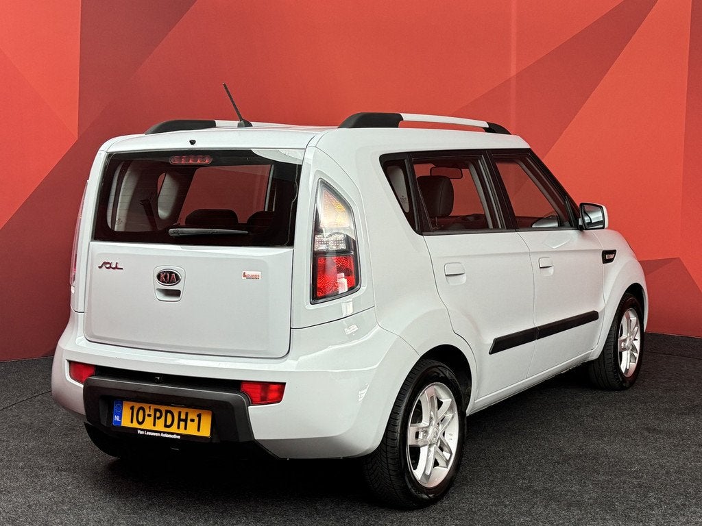 Kia Soul 1.6 X-tra | Airco | Lichtmetalen Velgen | APK 21-10, Auto's, Kia, Voorwielaandrijving, 4 cilinders, Blauw, 49 €/maand