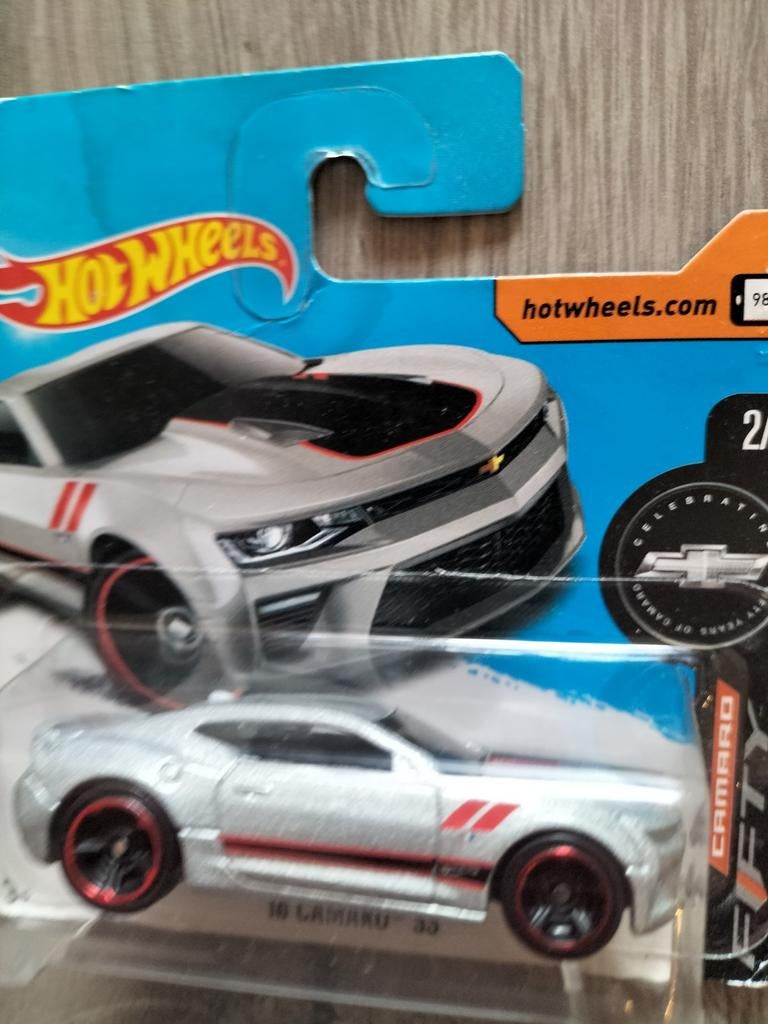 Hot Wheels '16 Camaro SS uit 2017 zeldzame wagen!, Ophalen of Verzenden