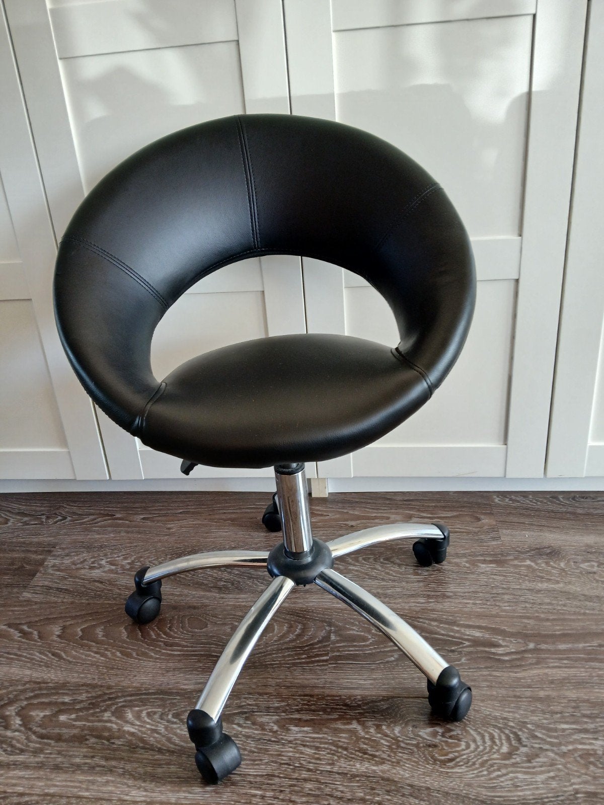 Bureau stoel, Ophalen, Gebruikt, Zwart