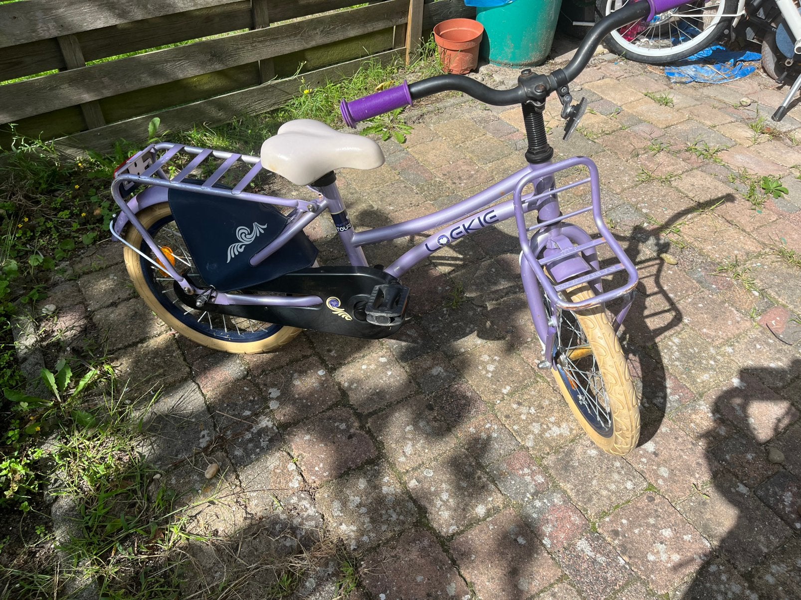 Kinder fiets 16 inch, Ophalen, Gebruikt, Kinderkar, Minder dan 20 kg