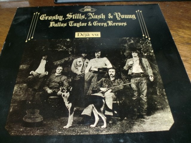 Crosby, Stills, Nash & Young Déjà Vu Atlantic  LP  1970, Cd's en Dvd's, Vinyl | Rock, LP, Gebruikt, Ophalen of Verzenden, 12 inch