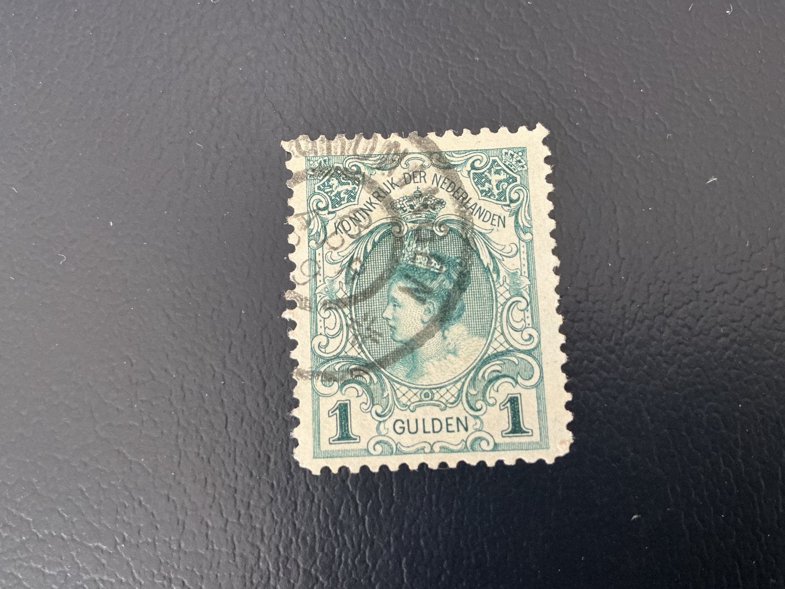 Kroningszegel 1948 Juliana 1 Gulden Gestempeld, Postzegels en Munten, Ophalen of Verzenden, Na 1940, Gestempeld