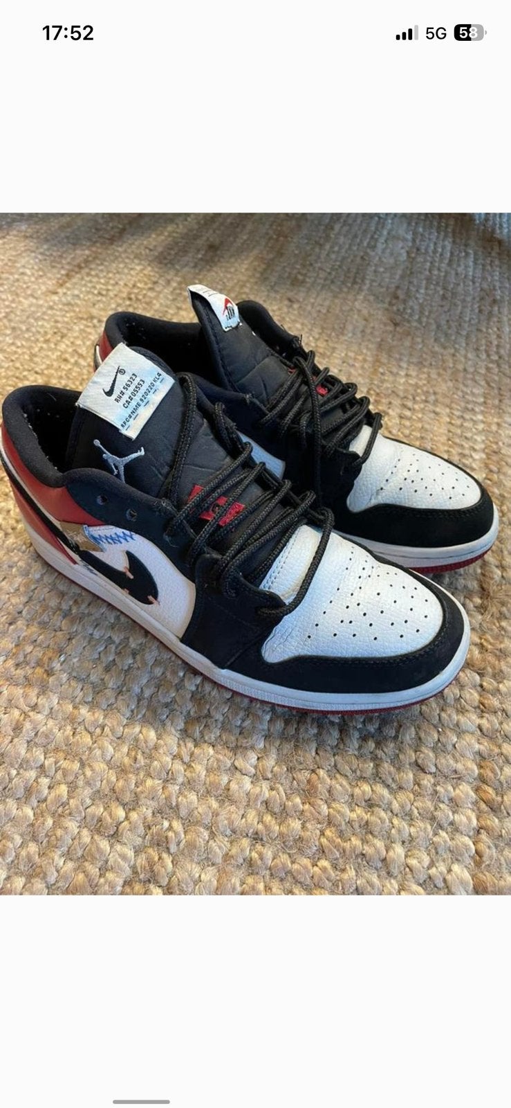 Nike air Jordan, Ophalen, Zo goed als nieuw, Sneakers of Gympen