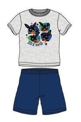 Bing Konijn Shortama - Grijs/Blauw - Maat 110 - 116 - Katoen, Nacht- of Onderkleding, Nieuw, Nvt, Jongen