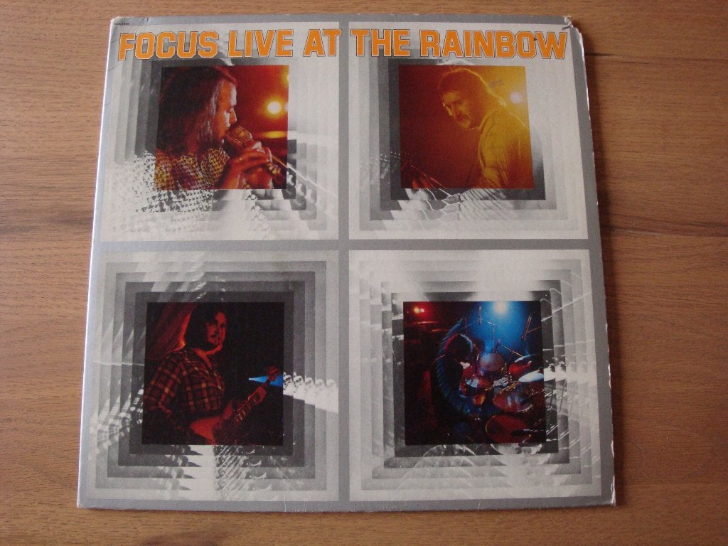 LP elpee Focus Live at the Rainbow uit 1973 vinyl, Ophalen of Verzenden, Zo goed als nieuw, 12 inch, LP
