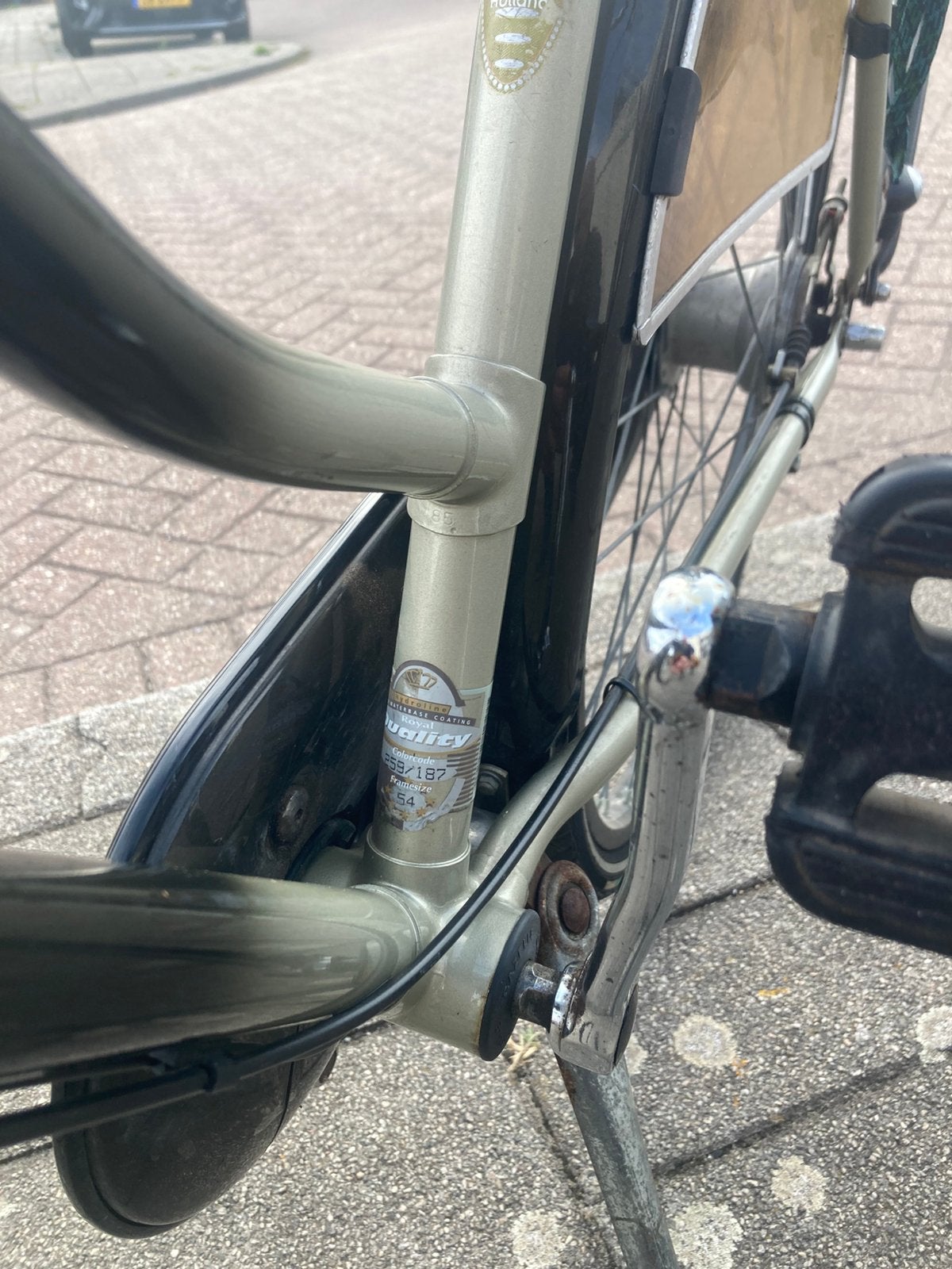 damesfiets frame mt 54, 51 tot 55 cm, Locomotief, Trommelrem, Jaren '20 of ouder