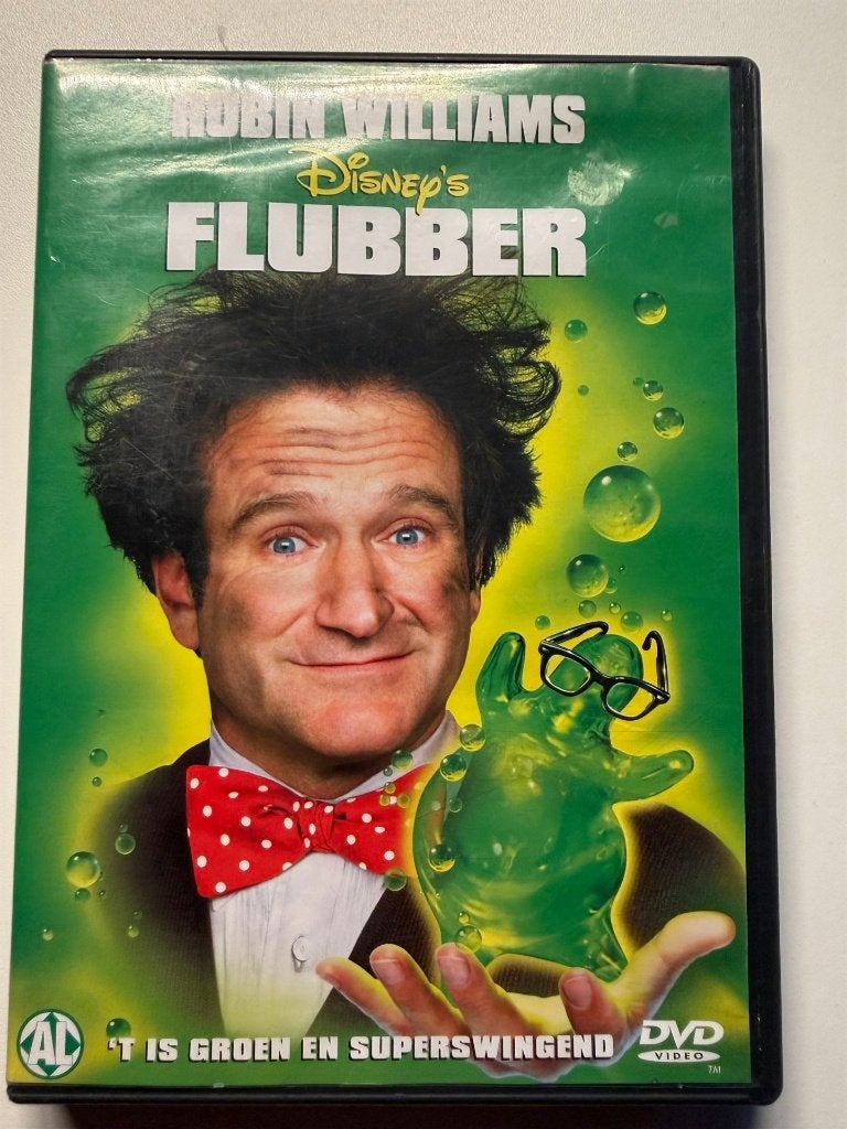 Flubber (1997) DVD | Actie 5=4, Alle leeftijden, Ophalen of Verzenden, Zo goed als nieuw
