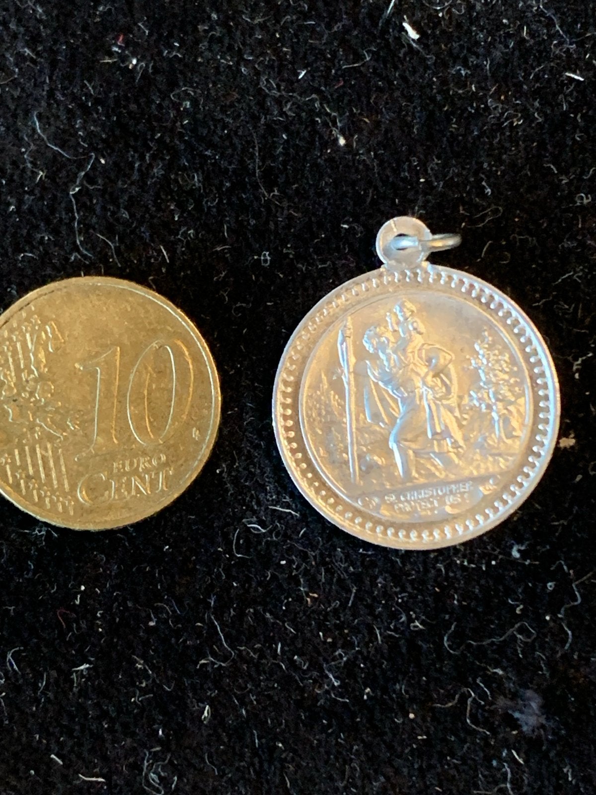 Jaren '50 Christoffel hanger met klassieke auto, Verzenden, Nieuw, Christendom | Katholiek