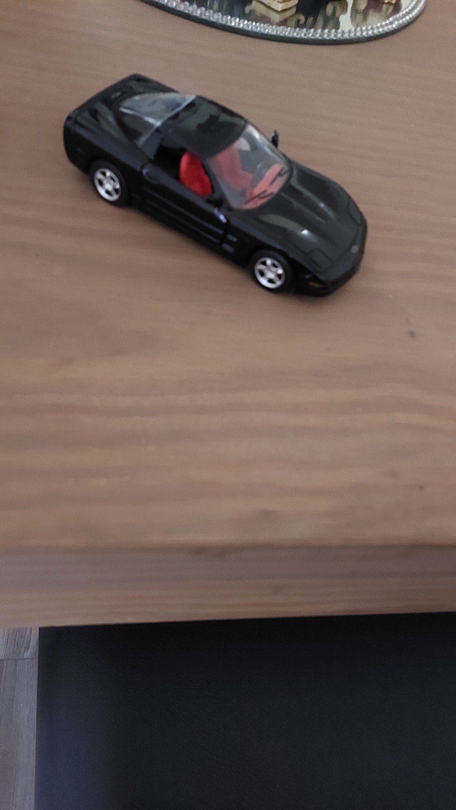 Zwarte Corvette mooi model met mooi interieur, Hobby en Vrije tijd, Modelauto's | 1:32, Zo goed als nieuw, Auto, Ophalen