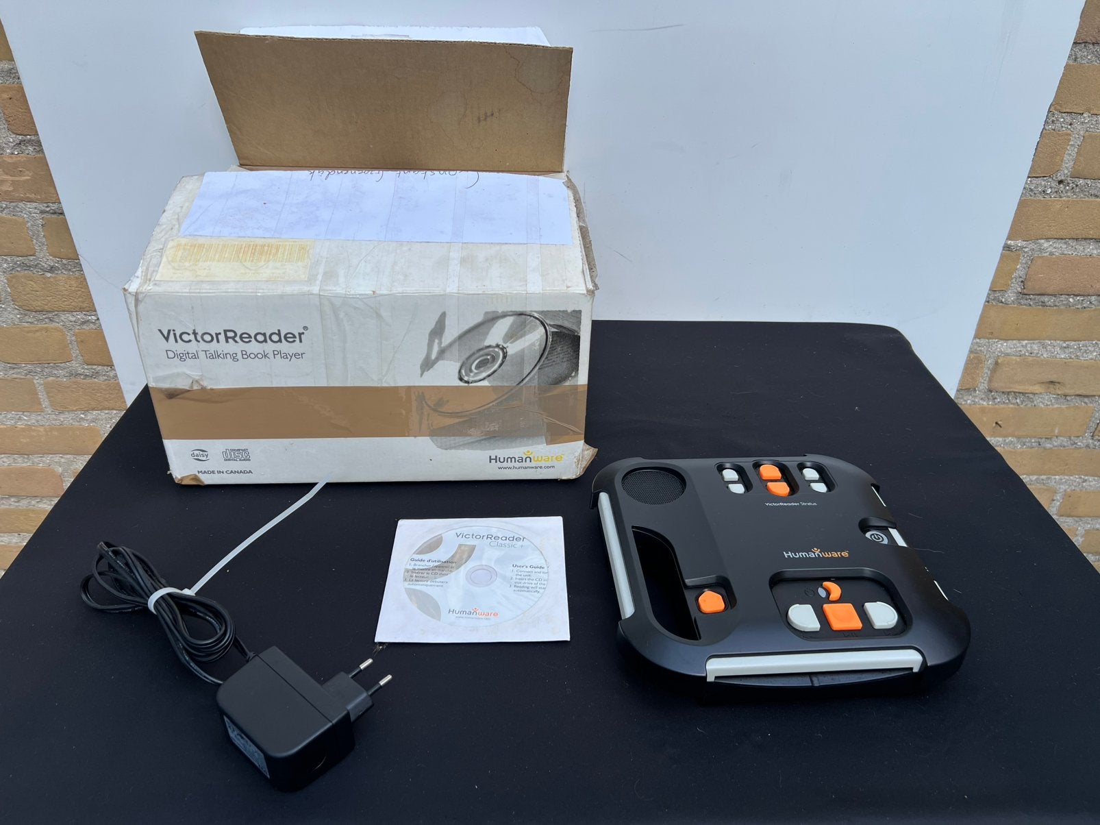Te Koop : Humanware Victor Reader Stratus 4 Daisyspeler, Ophalen of Verzenden, Gebruikt