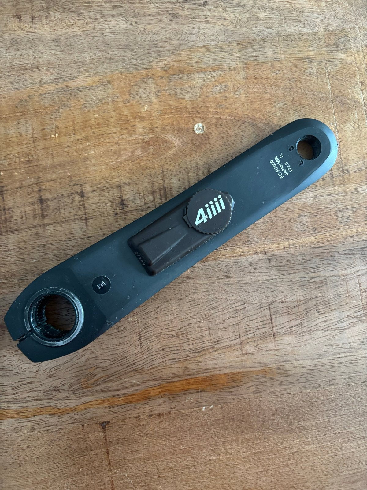 4iiii Vermogensmeter Shimano 105 Crankarm 172.5 mm, Ophalen of Verzenden, Gebruikt, Racefiets, Crankstel of Pedalen