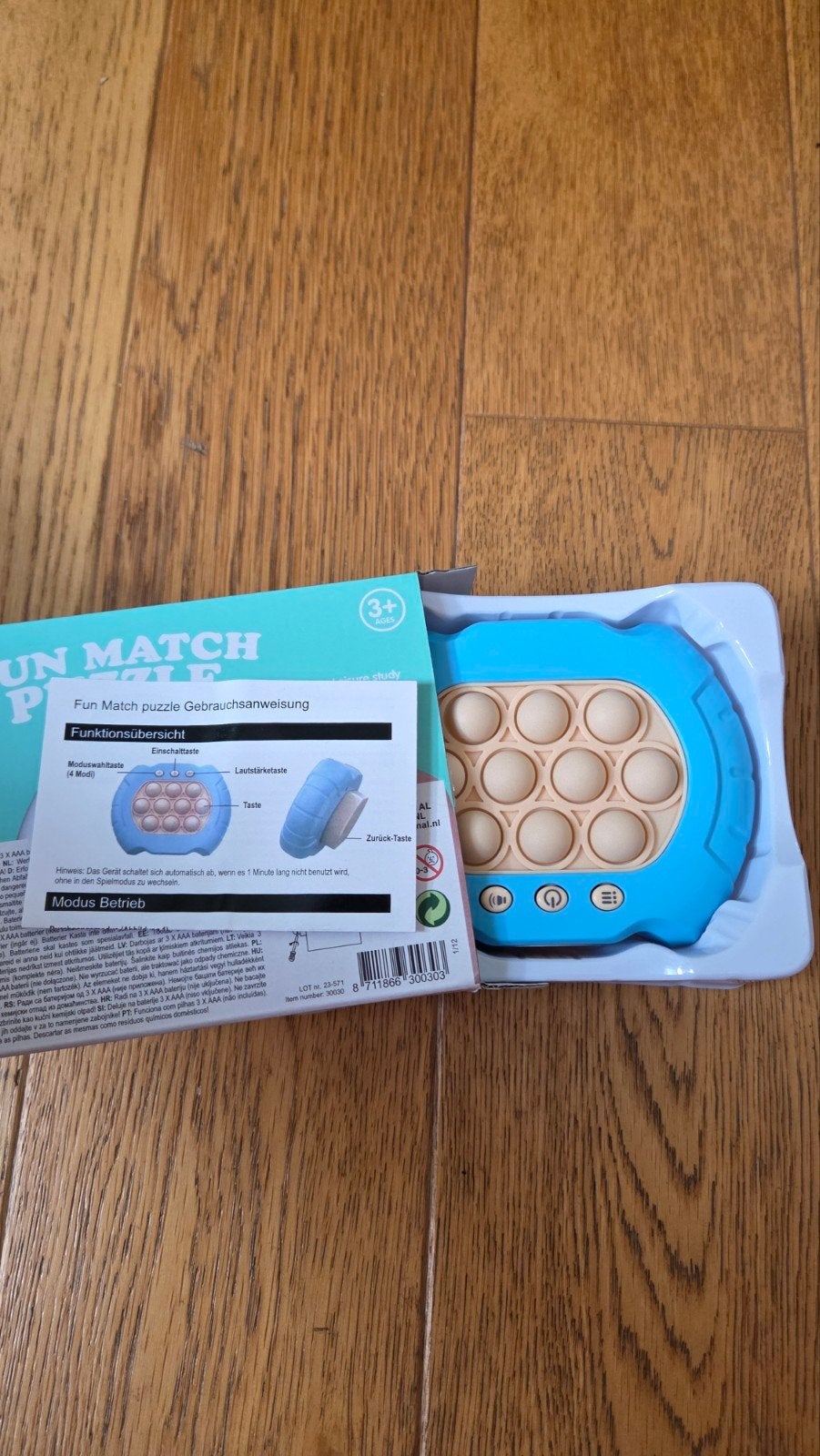 Pop It Quick Push Game   Speelgoed blauw, Kinderen en Baby's, Speelgoed | Overig, Ophalen of Verzenden, Jongen of Meisje