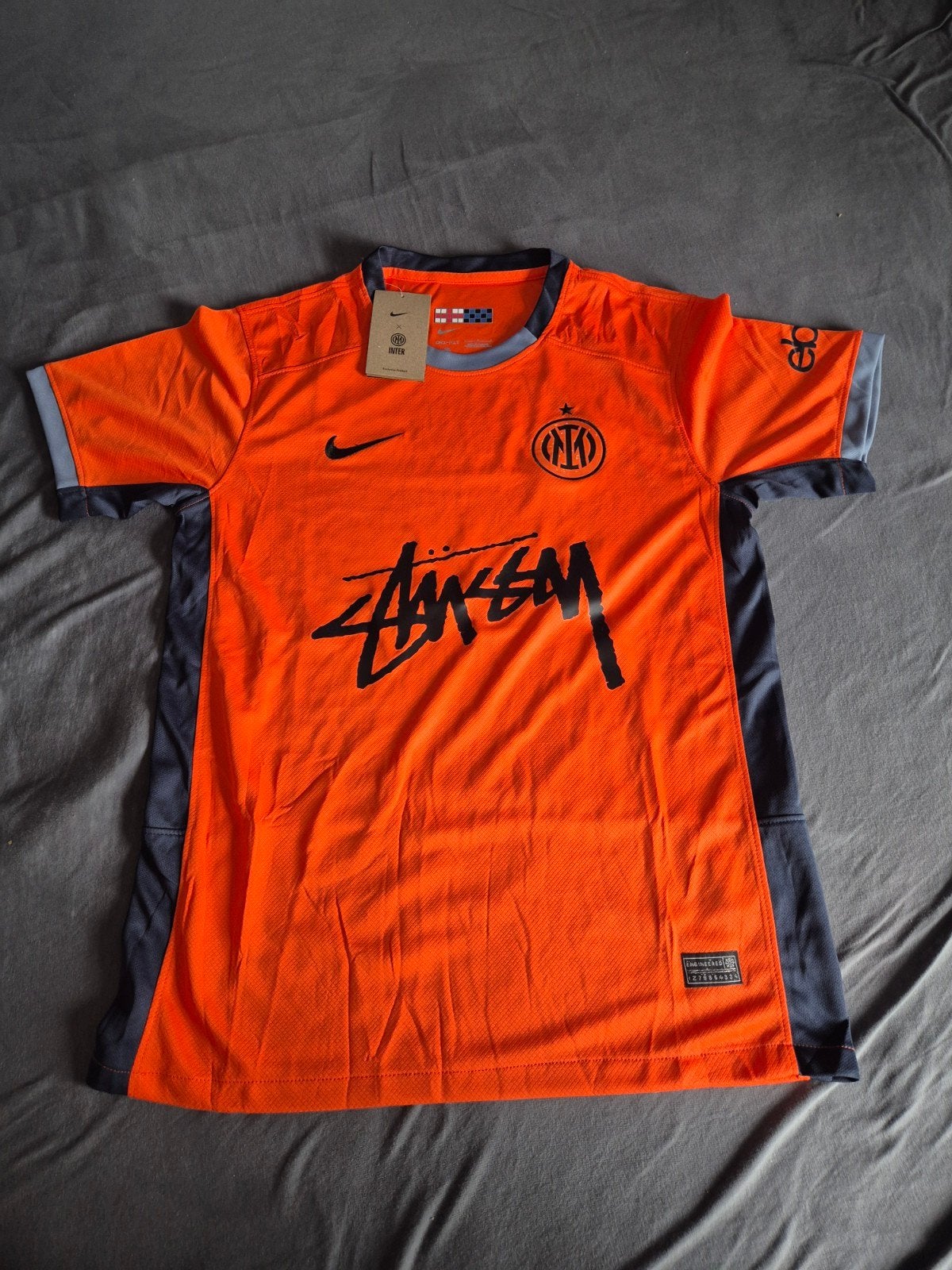 Nike x Stussy x Inter Milan voetbalshirt limited edition, Ophalen, Maat 52/54 (L), Nike, Nieuw