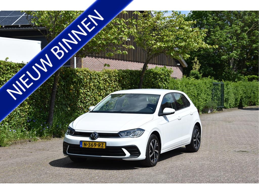 Volkswagen Polo 1.0 TSI Life automaat DSG ECC PDC NAP 1e eig, Auto's, Volkswagen, Stof, Gebruikt, Met garantie (alle), Origineel Nederlands