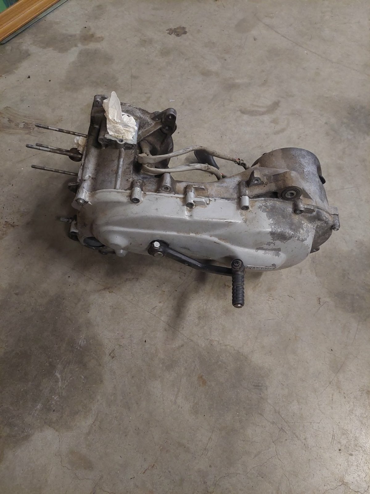 Zip type 3 motor, Fietsen en Brommers, Brommeronderdelen | Scooters, Ophalen of Verzenden, Blok, Piaggio