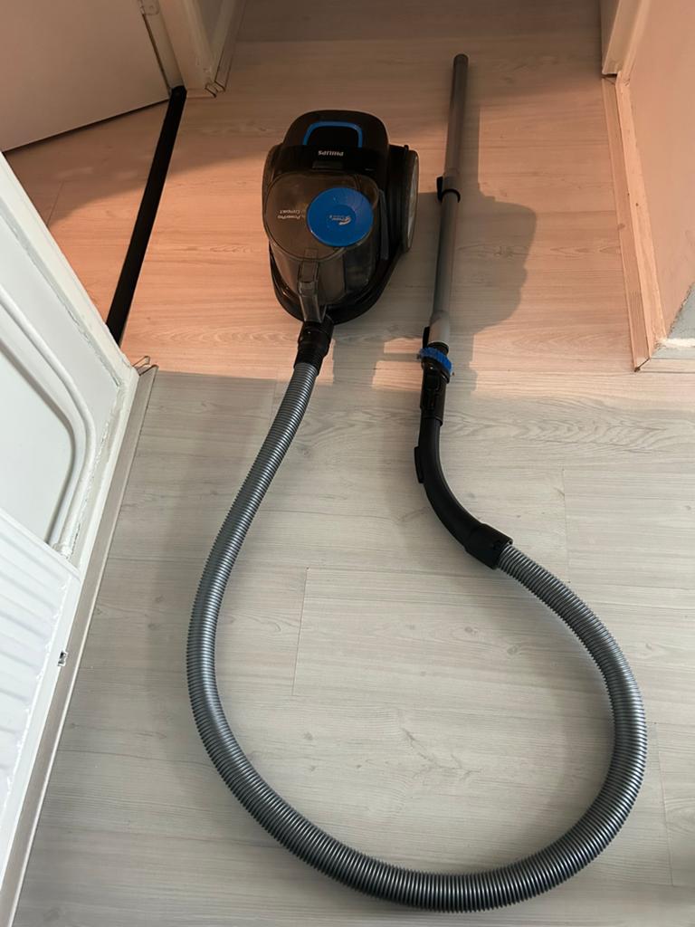 Stofzuiger philips zonder zak, Ophalen, Gebruikt