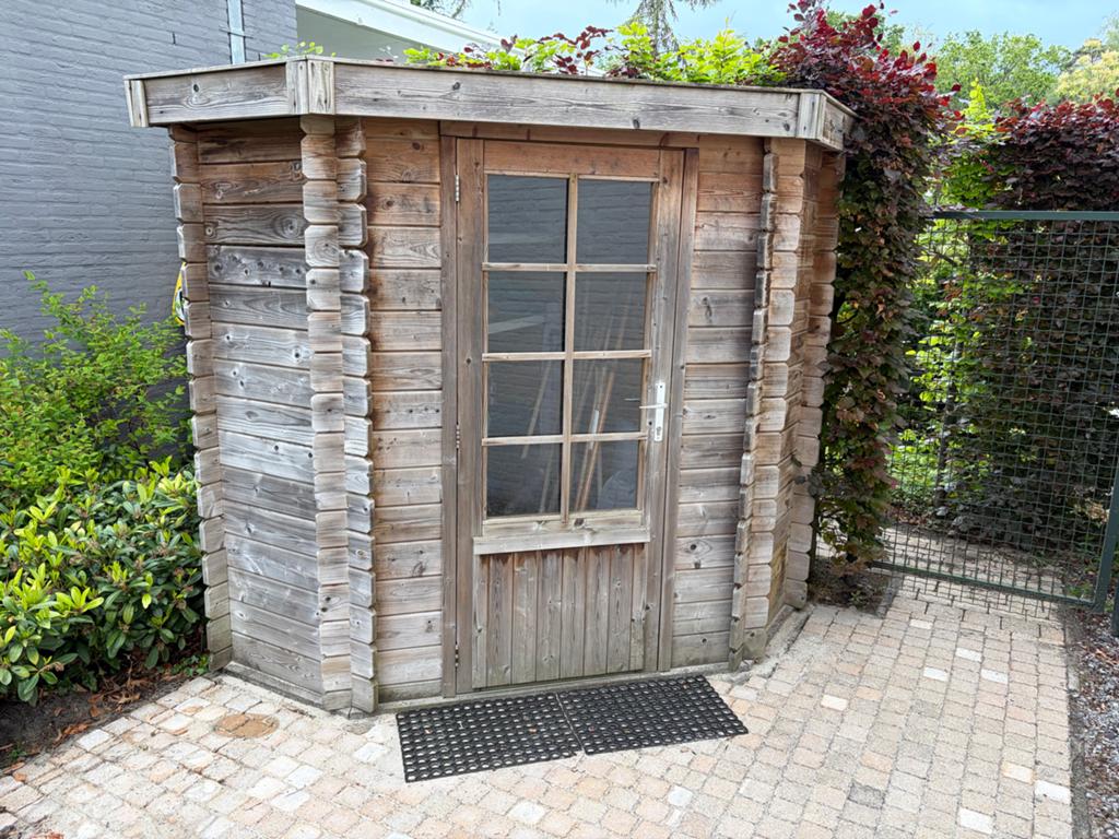 Houten Tuinhuisje / Berging, Ophalen of Verzenden, Gebruikt, Hout, Overige typen